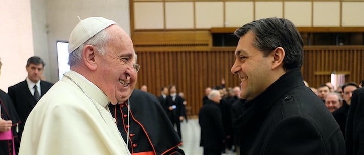 Pope Francis and Fr. Augusto